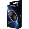 Sandberg Azazinator Mouse 6400, Right-hand, USB Type-A, 6400 DPI, Black