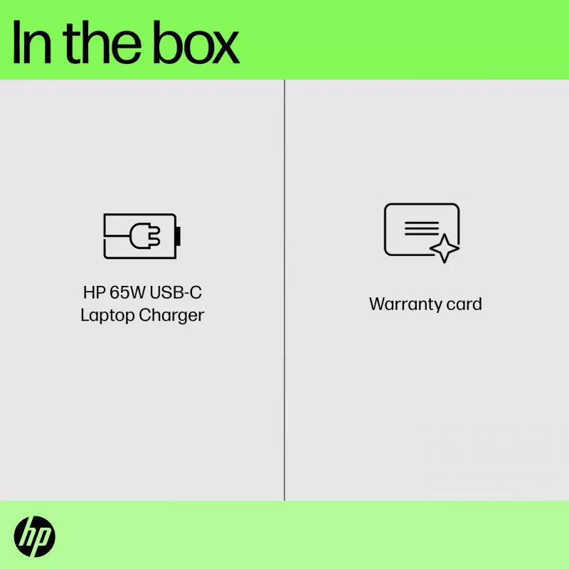 HP USB-C 65W Laptop Charger, Laptop, Indoor, 90 V, 47 - 63 Hz, 65 W, 5 - 20 V