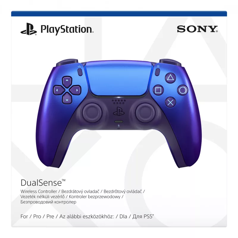 Sony DualSense Chrome, Indigo Bluetooth/USB Gamepad Analogue / Digital PlayStation 5