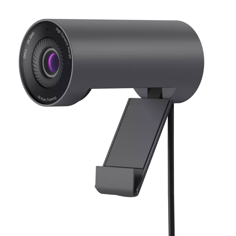 DELL Pro 2K Webcam – WB5023, 2560 x 1440 pixels, Full HD, 60 fps, 1280x720@24fps, 1280x720@30fps, 1280x720@60fps, 1920x1080@24fps, 1920x1080@30fps, 1920x1080@60fps,..., 4x, Auto