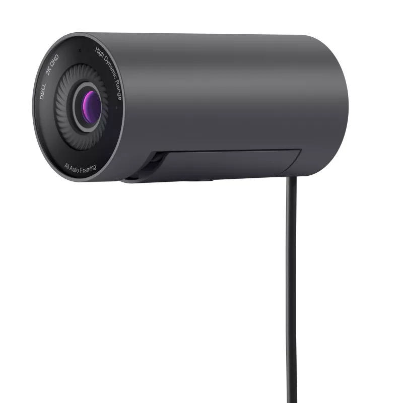 DELL Pro 2K Webcam – WB5023, 2560 x 1440 pixels, Full HD, 60 fps, 1280x720@24fps, 1280x720@30fps, 1280x720@60fps, 1920x1080@24fps, 1920x1080@30fps, 1920x1080@60fps,..., 4x, Auto