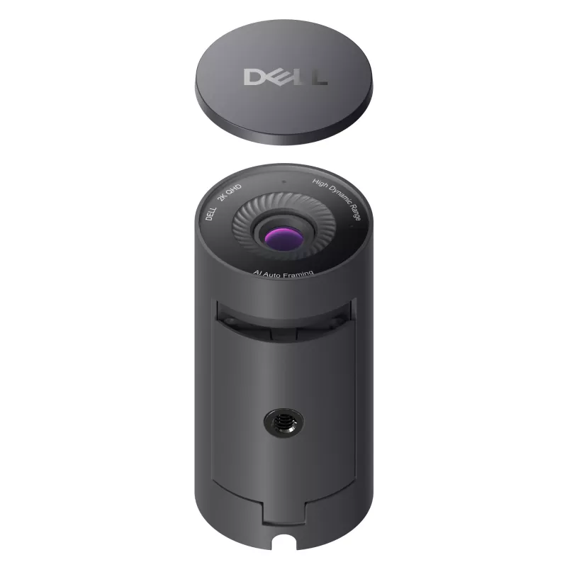 DELL Pro 2K Webcam – WB5023, 2560 x 1440 pixels, Full HD, 60 fps, 1280x720@24fps, 1280x720@30fps, 1280x720@60fps, 1920x1080@24fps, 1920x1080@30fps, 1920x1080@60fps,..., 4x, Auto