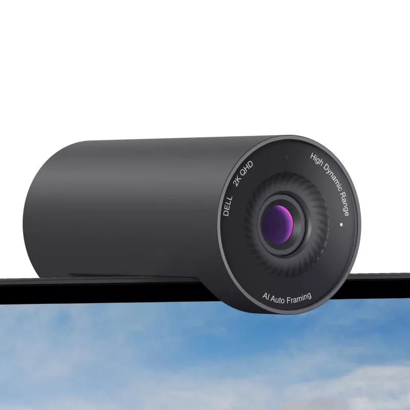 DELL Pro 2K Webcam – WB5023, 2560 x 1440 pixels, Full HD, 60 fps, 1280x720@24fps, 1280x720@30fps, 1280x720@60fps, 1920x1080@24fps, 1920x1080@30fps, 1920x1080@60fps,..., 4x, Auto