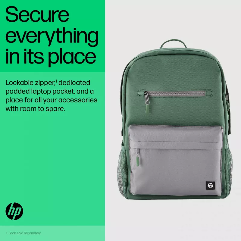 HP Campus Blue Backpack, Backpack, 39.6 cm (15.6 inch), 490 g
