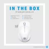 HP Wireless Mouse 220 (Snow White), Optical, RF Wireless, White