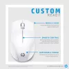HP Wireless Mouse 220 (Snow White), Optical, RF Wireless, White