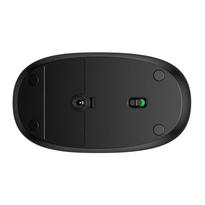 HP 245 Bluetooth Mouse, Ambidextrous, Optical, Bluetooth, 1600 DPI, Black