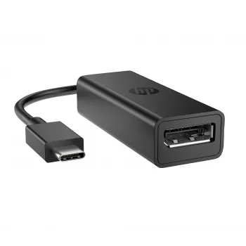 HP USB-C to DisplayPort Adapter G2, 0.12 m, DisplayPort, USB Type-C, Female, Male, 7680 x 4320 pixels