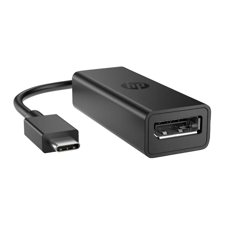 HP USB-C to DisplayPort Adapter G2, 0.12 m, DisplayPort, USB Type-C, Female, Male, 7680 x 4320 pixels