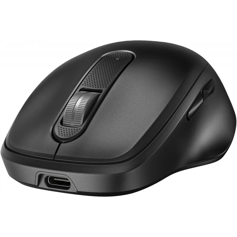 HP 510 Ultra-Fast Rechargeable Wireless Mouse, Ambidextrous, RF Wireless, 4000 DPI, Black