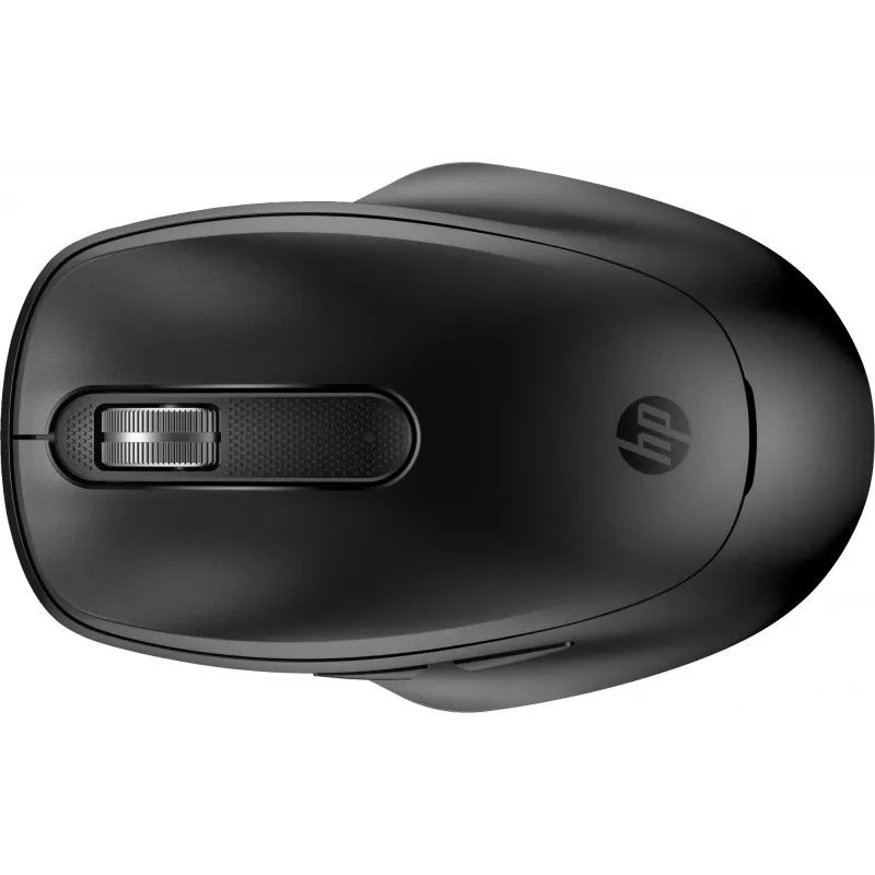 HP 510 Ultra-Fast Rechargeable Wireless Mouse, Ambidextrous, RF Wireless, 4000 DPI, Black