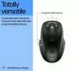 HP 510 Ultra-Fast Rechargeable Wireless Mouse, Ambidextrous, RF Wireless, 4000 DPI, Black