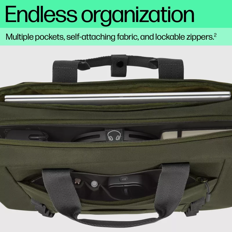 HP 15.6-inch Modular Laptop Bag, Messenger case, 39.6 cm (15.6 inch), 1.14 kg