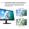 HP Series 3 Pro 21.45 inch FHD Monitor - 322pv, 54.5 cm (21.4 inch), 1920 x 1080 pixels, Full HD, LCD, 5 ms, Black
