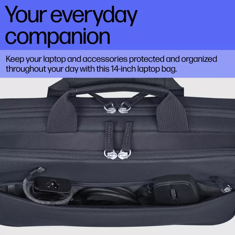 HP Everyday 14-inch Laptop Bag, Briefcase, 35.8 cm (14.1 inch), Shoulder strap, 440 g