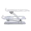 StarTech.com Laptop Stand for Desk, Ergonomic Laptop Stand Adjustable Height, Aluminum, Portable, Supports up to 22lb (10kg), Foldable Laptop Holder for Desk - Angled Notebook Computer Riser/Lift