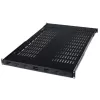 StarTech.com 1U Adjustable Vented Server Rack Mount Shelf - 175lbs - 19.5 to 38in Adjustable Mounting Depth Universal Tray for 19 inch AV/ Network Equipment Rack - 27.5in Deep