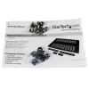 StarTech.com 1U Adjustable Vented Server Rack Mount Shelf - 175lbs - 19.5 to 38in Adjustable Mounting Depth Universal Tray for 19 inch AV/ Network Equipment Rack - 27.5in Deep