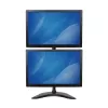 StarTech.com Dual-Monitor Stand - Vertical, Freestanding, 10 kg, 33 cm (13 inch), 68.6 cm (27 inch), 100 x 100 mm, Black