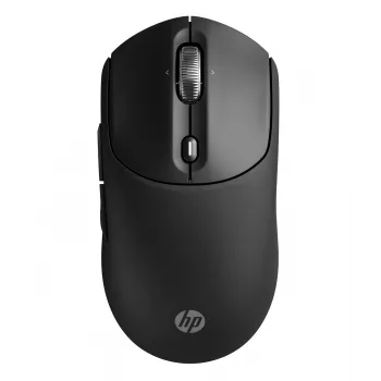 HP 700 Rechargeable Wireless Mouse, Ambidextrous, RF Wireless + Bluetooth, 6000 DPI, Black