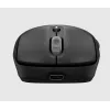 HP 700 Rechargeable Wireless Mouse, Ambidextrous, RF Wireless + Bluetooth, 6000 DPI, Black