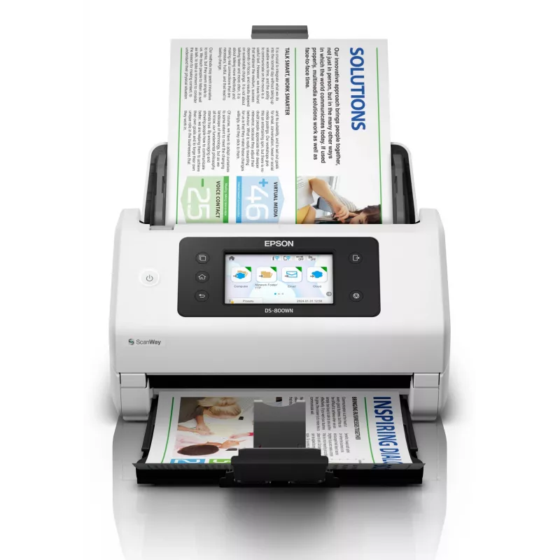Epson WorkForce DS-800WN Sheet-fed scanner 600 x 600 DPI A4 White