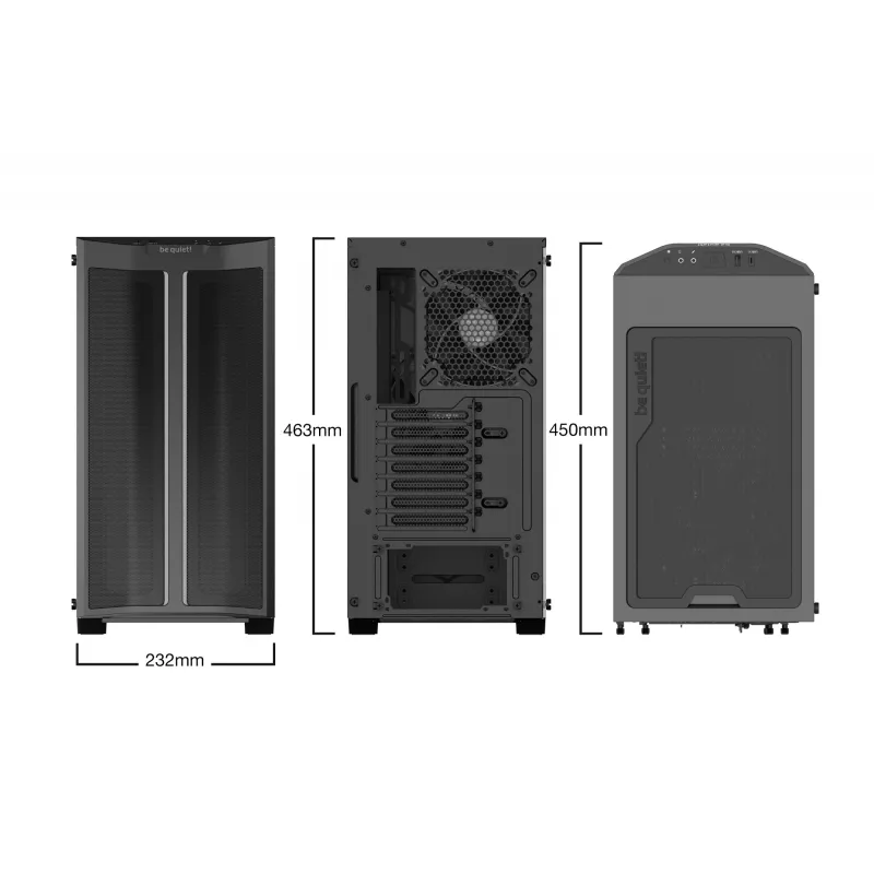 be quiet Pure Base 500DX Black