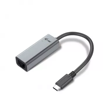i-tec Metal USB-C Gigabit Ethernet Adapter, Wired, USB Type-C, Ethernet, 1000 Mbit/s, Grey