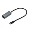 i-tec Metal USB-C Gigabit Ethernet Adapter, Wired, USB Type-C, Ethernet, 1000 Mbit/s, Grey