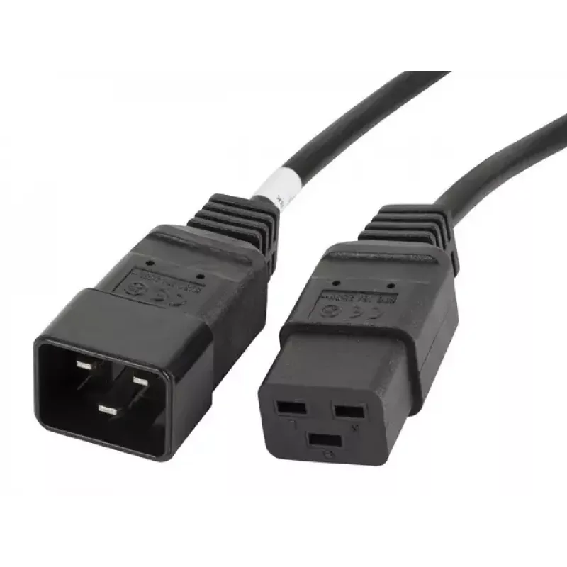 Power Cable Lanberg CA-C19E-10CC-0018-BK Black 1.8m