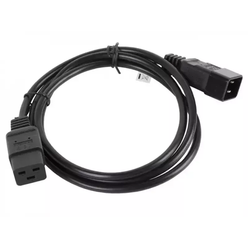 Power Cable Lanberg CA-C19E-10CC-0018-BK Black 1.8m
