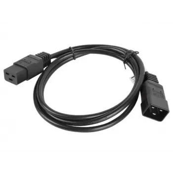 Power Cable Lanberg CA-C19E-10CC-0018-BK Black 1.8m