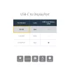 StarTech.com USB C to DisplayPort Adapter - 4K 60Hz/8K 30Hz - USB Type-C to DP 1.4 HBR2 Adapter Dongle - Compact USB-C (DP Alt Mode) Monitor Video Converter - Thunderbolt 3 Compatible