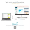 StarTech.com USB C to Mini DisplayPort Adapter - 4K 60Hz USB-C to mDP Adapter Dongle - USB Type-C to Mini DP Monitor - Video Converter - Works w/Thunderbolt 3-12 inch Long Attached Cable - Upgraded Version of CDP2MDP