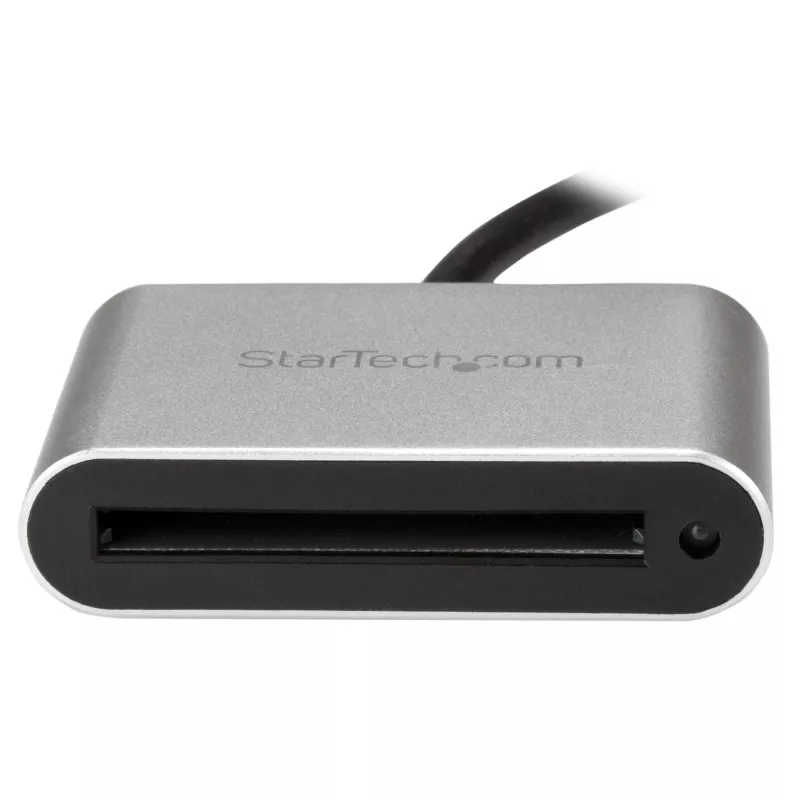StarTech.com USB 3.0 Card Reader/Writer for CFast 2.0 Cards, CFast, CFast 2.0, Black, Silver, 5000 Mbit/s, Aluminium, Activity, Power, CE, FCC, RoHS, REACH