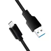 USB Cable LogiLink CU0166 USB 3.2 Gen 1 0.15 m USB A USB C Black