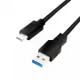 USB Cable LogiLink CU0166 USB 3.2 Gen 1 0.15 m USB A USB C Black