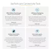 StarTech.com USB C Dock - 4K 60Hz Quad Monitor DisplayPort & HDMI - Universal USB-C Docking Station with 100W Power Delivery - USB Hub with 1x USB Type-C & 3x USB-A, Ethernet, Audio