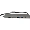 StarTech.com USB-C Multiport Adapter Hub, USB-C to 4K 60Hz HDMI, Gigabit Ethernet and 100W Laptop Charging for Macbook Pro / Air and Windows