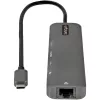 StarTech.com USB-C Multiport Adapter Hub, USB-C to 4K 60Hz HDMI, Gigabit Ethernet and 100W Laptop Charging for Macbook Pro / Air and Windows