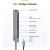 StarTech.com USB-C Multiport Adapter Hub, USB-C to 4K 60Hz HDMI, Gigabit Ethernet and 100W Laptop Charging for Macbook Pro / Air and Windows