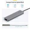 StarTech.com USB-C Multiport Adapter Hub, USB-C to 4K 60Hz HDMI, Gigabit Ethernet and 100W Laptop Charging for Macbook Pro / Air and Windows