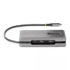 StarTech.com USB-C Multiport Adapter - 4K 60Hz HDMI/DP - 3-Port USB Hub - 100W Power Delivery Pass-Through - GbE - Travel Mini Docking Station w/ Charging - 1ft/30cm Wrap-Around Cable