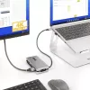 StarTech.com USB-C Multiport Adapter - HDMI/VGA - 4K 60Hz - 3-Port USB Hub - 100W Power Delivery Pass-Through - GbE - Travel Mini Docking Station w/ Charging - 1ft/30cm Wrap-Around Cable