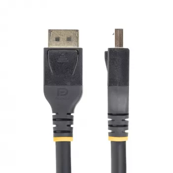 StarTech.com 10m (33ft) Active DisplayPort 1.4 Cable, DP8K DisplayPort Cable w/HBR3, HDR10, MST, DSC 1.2, HDCP 2.2, 8K 60Hz, 4K 120Hz - DP 1.4 Cable M/M