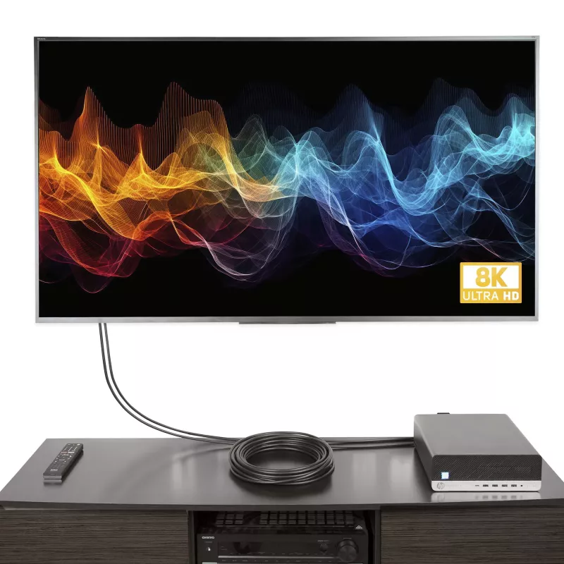 StarTech.com 10m (33ft) Active DisplayPort 1.4 Cable, DP8K DisplayPort Cable w/HBR3, HDR10, MST, DSC 1.2, HDCP 2.2, 8K 60Hz, 4K 120Hz - DP 1.4 Cable M/M
