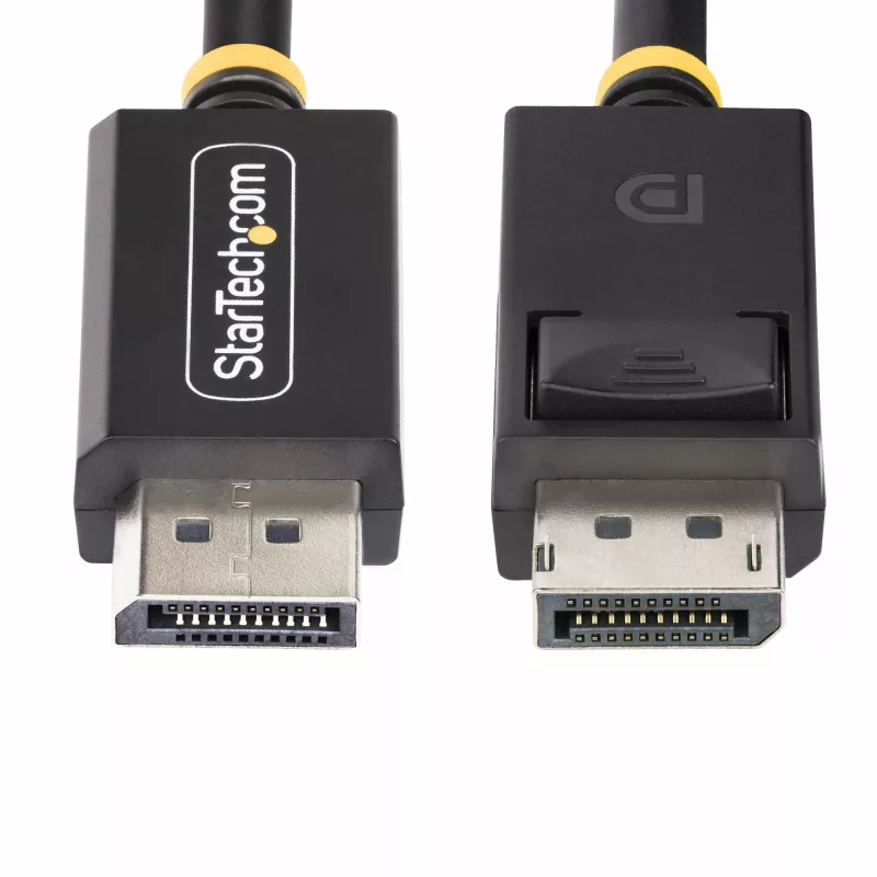 StarTech.com 2m DisplayPort 2.1 Cable, VESA Certified DP40 DisplayPort Cable w/UHBR10/HDR/HDCP 2.2, 8K 60Hz/4K 144Hz w/DSC 1.2a, 40Gbps, DP 2.1 Cable, UHD Monitor Cord, M/M