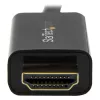 StarTech.com 6ft (2m) DisplayPort to HDMI Cable - 4K 30Hz - DisplayPort to HDMI Adapter Cable - DP 1.2 to HDMI Monitor Cable Converter - Latching DP Connector - Passive DP to HDMI Cord