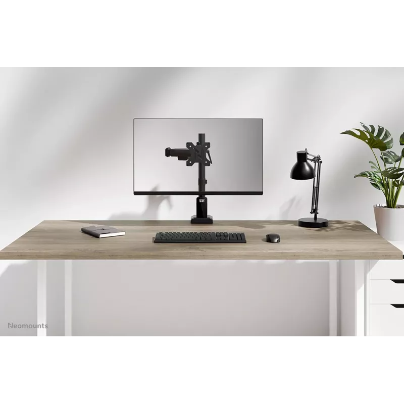 Neomounts DS60-600BL1 Monitor arm 10-32 inch - Quick-fix - 180°-stop