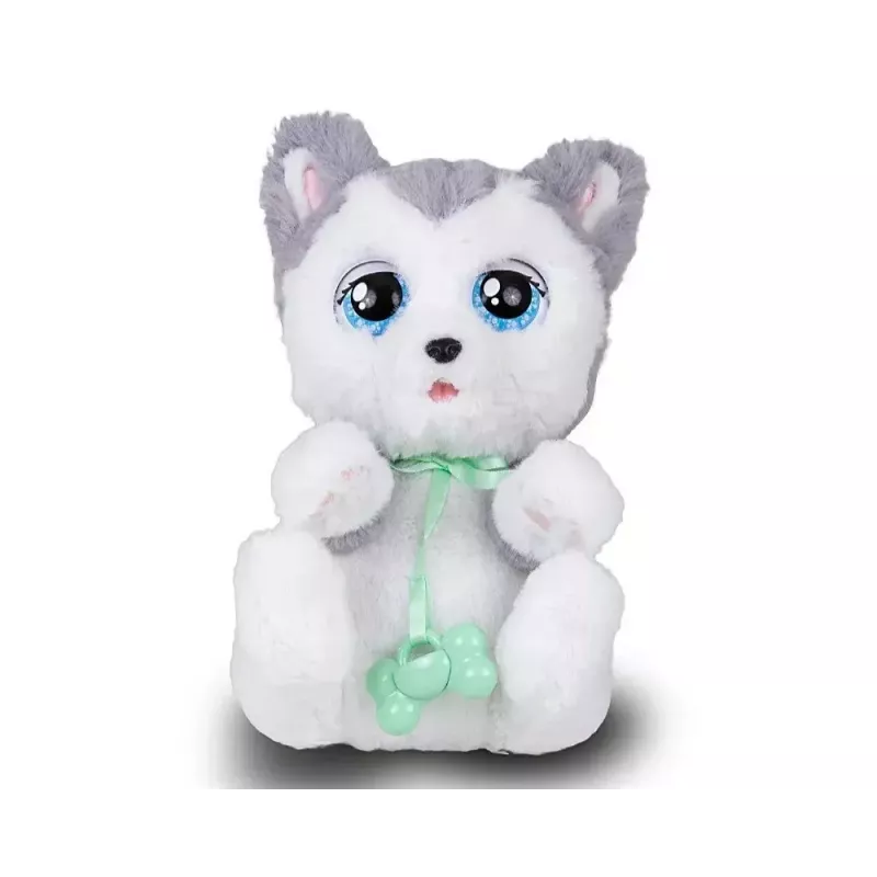 Plush interactive mascot Epee Psytulaski Husky dog — interactive soft toy with sounds and movement